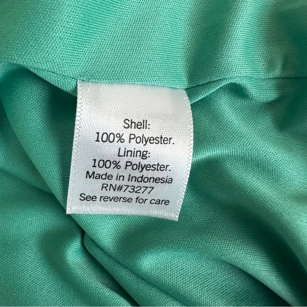 Nine West green wrap dress in small - Picture 6 of 6